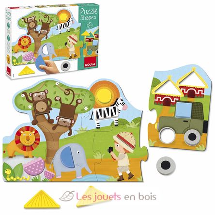 Puzzle Forme Safari GO53439 Goula 3