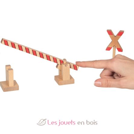 Set segnali stradali in legno GK53773 Goki 2