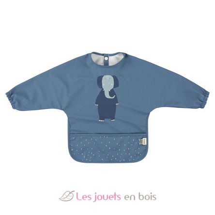 Bavaglino a maniche lunghe - Mrs Elephant TX-96-330 Trixie 1
