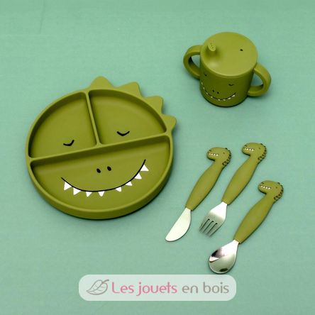Tazza con beccuccio in silicone Mr Dino TX-96-420 Trixie 4