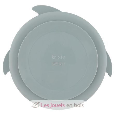 Piatto diviso in silicone Mr Shark TX-96-457 Trixie 2
