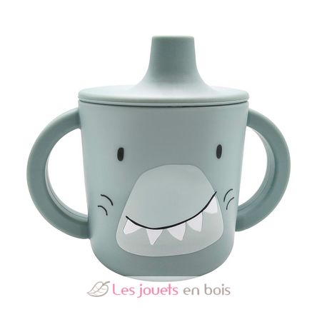 Tazza con beccuccio in silicone Mr Shark TX-96-460 Trixie 1