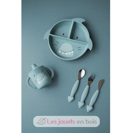 Tazza con beccuccio in silicone Mr Shark TX-96-460 Trixie 3