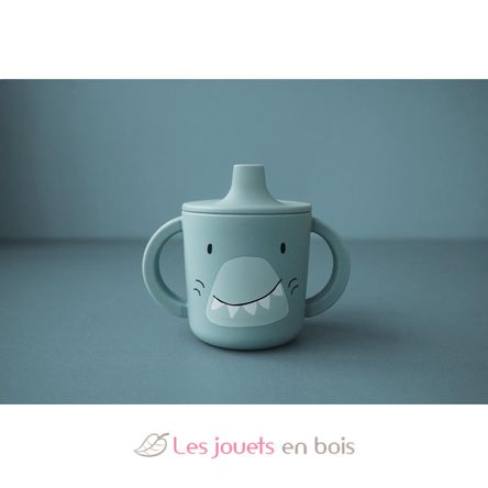 Tazza con beccuccio in silicone Mr Shark TX-96-460 Trixie 2