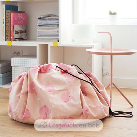 Borsa portaoggetti - Rosa elefante PG-elephant Play and Go 3