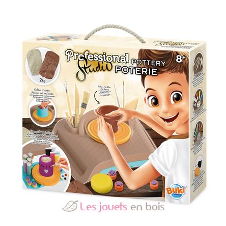 Studio professionale di ceramica - Buki France 5426 - Kit di ceramica per  bambini