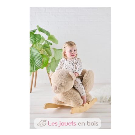 Dondolo giocattolo Teddy il orso beige NA544085 Nattou 2