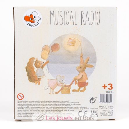 Carillon musicale Animali EG550046 Egmont Toys 7