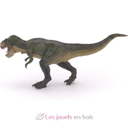 Figurina verde del T-rex che corre PA55027 Papo 6