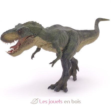 Figurina verde del T-rex che corre PA55027 Papo 2