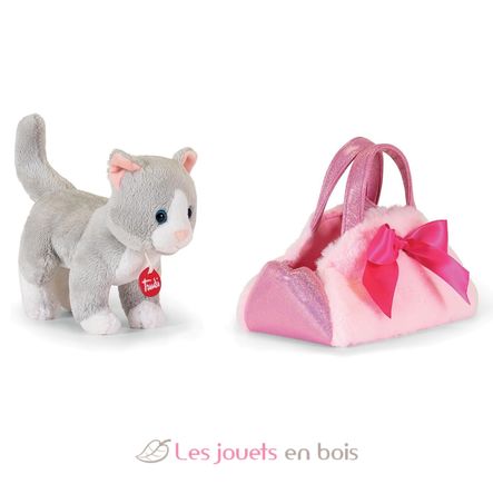 Gatto di peluche in borsa TRU-56081 Trudi 2