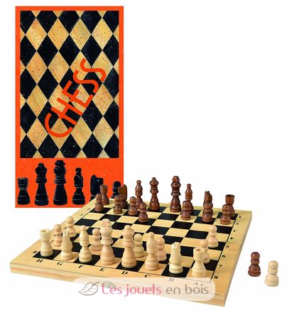 Set di scacchi in legno EG570134 Egmont Toys 1