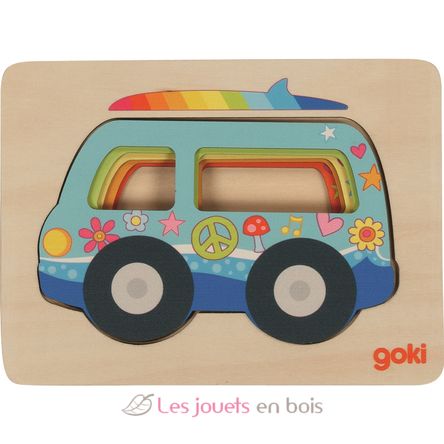 Puzzle furgone GK57304 Goki 2