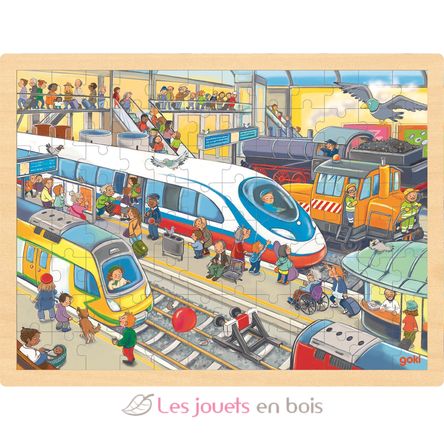 Puzzle stazione ferroviaria GK57316 Goki 1