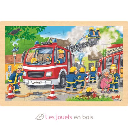 Puzzle antincendio 24 pezzi GK57318 Goki 1