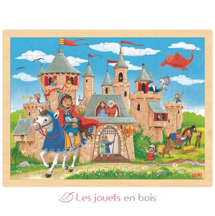 Puzzle castello dei cavalieri GK57335 Goki 1