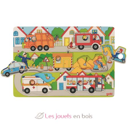 Nel puzzle della strada GK57474 Goki 4