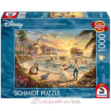 Puzzle La Sirenetta Celebrazione dell'Amore 1000 pezzi S-58036 Schmidt Spiele 1