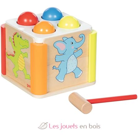Scatola porta-martelli arcobaleno GK58297 Goki 2