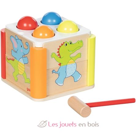 Scatola porta-martelli arcobaleno GK58297 Goki 3