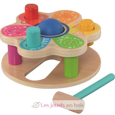 Gioco da martellare Flower Power GK58310 Goki 1