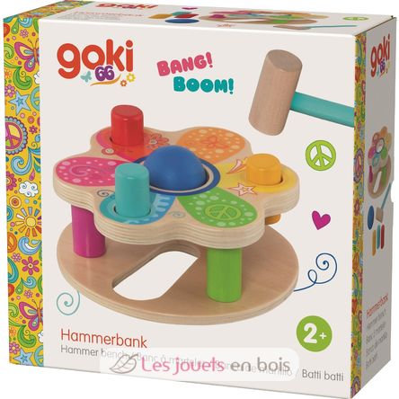 Gioco da martellare Flower Power GK58310 Goki 3
