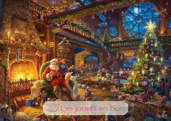Puzzle Babbo Natale e i suoi elfi 1000 pezzi S-59494 Schmidt Spiele 2