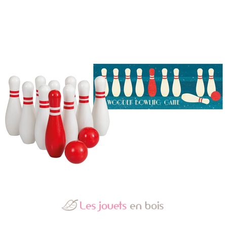 Gioco di bocce in legno EG600010 Egmont Toys 1