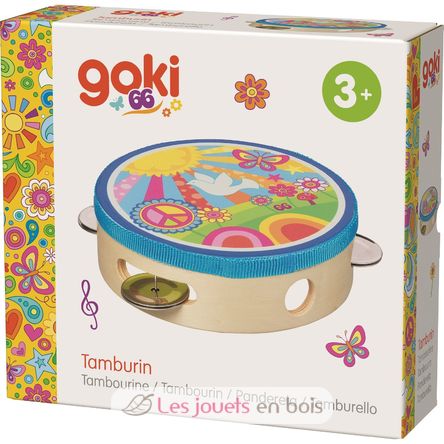 Tamburello Flower Power GK61841 Goki 2