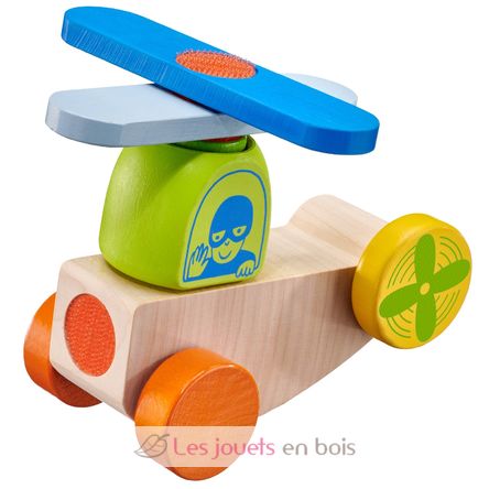 Aereo in legno, con velcro 5 pz SE62079 Selecta 1