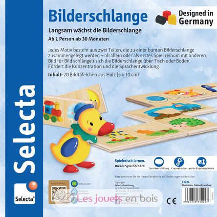 Serpente di immagini, gioco di abbinamento SE63024 Selecta 6