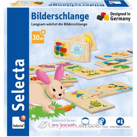 Serpente di immagini, gioco di abbinamento SE63024 Selecta 1