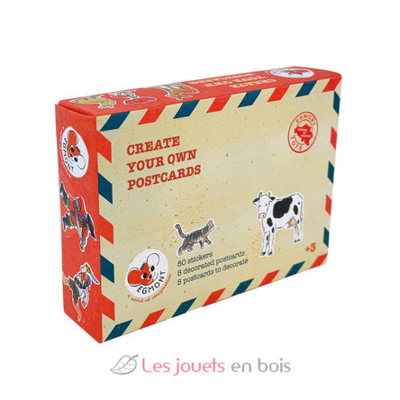 Cartoline con adesivi EG630548 Egmont Toys 6