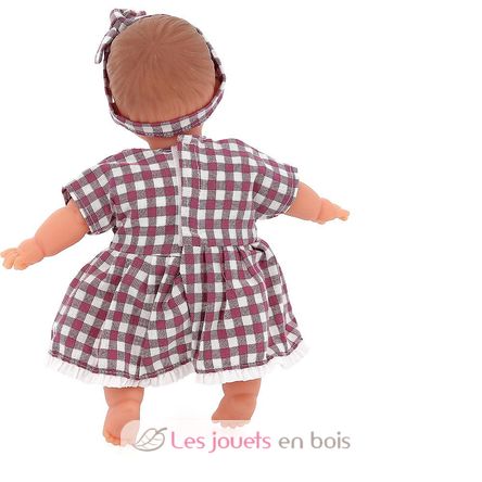 Bambola Ecolo Doll 25 cm Bleuet PE632533 Petitcollin 2