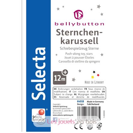 Giostra di stelle da spingere SE64018 Selecta 6