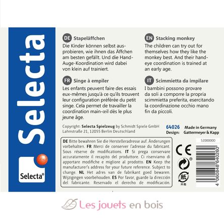 Scimmia impilatrice SE64026 Selecta 4