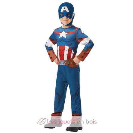 Costume per bambini Captain America, 3-4 anni R640832-T34 Rubies 1