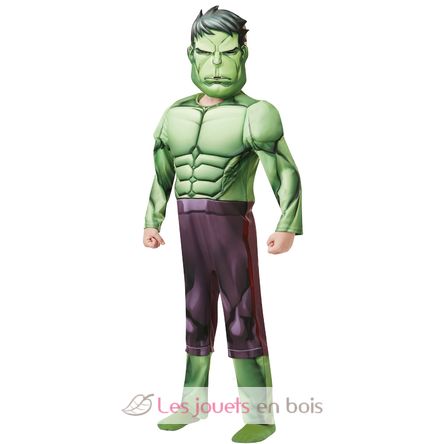 Costume Hulk con muscoli 5-6 anni R640839-T56 Rubies 1