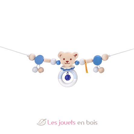 Catenella passeggino orso Steiff blu SE64305 Selecta 7