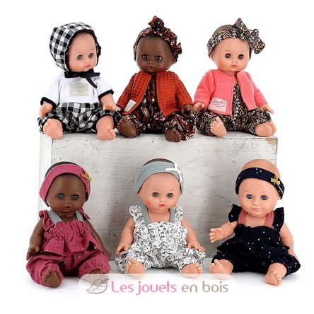 Bambola Bébé d'Amour 28 cm Hortense PE642847 Petitcollin 2