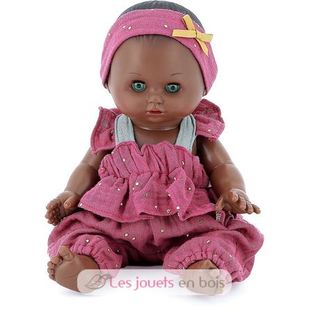 Bambola Petit Câlin 28 cm Lya PE672846 Petitcollin 1