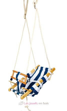 Altalena per bambini - Bianco Blu LE6996 Small foot company 2