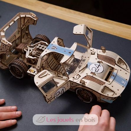UGT-24 Auto da Endurance modello meccanico U-70267 Ugears 7