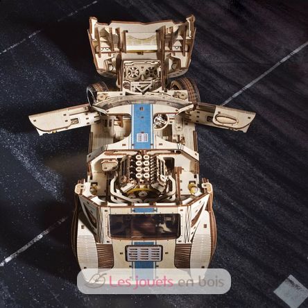 UGT-24 Auto da Endurance modello meccanico U-70267 Ugears 9