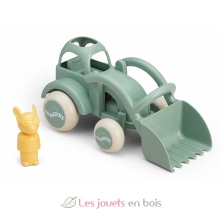 Trattore in plastica riciclata 28 cm V30-81255 Viking Toys 2