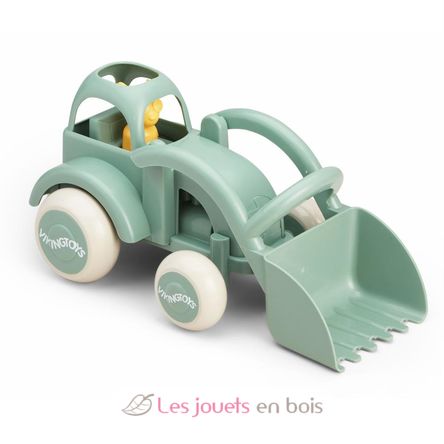 Trattore in plastica riciclata 28 cm V30-81255 Viking Toys 1