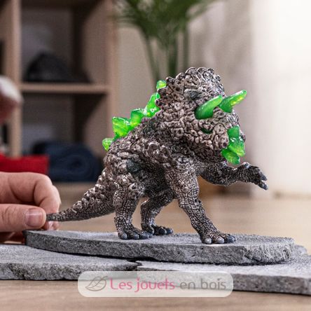 Figurina di triceratopo in pietra SC-70828 Schleich 2