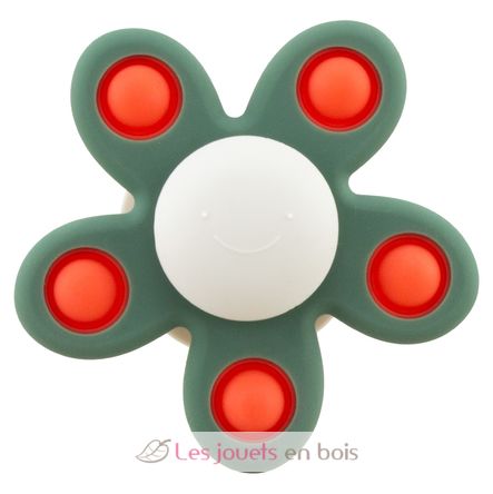 Spinner sensoriale fiore verde UL7128 Ulysse 2