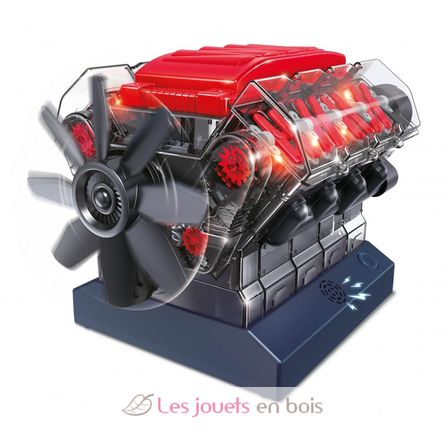 Assemblare un motore V8 BUK-7161 Buki France 3