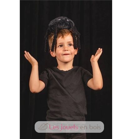 Peluche il ragno nero DE72300 Les Déglingos 2